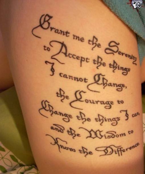 Famous Topics For Tattoo - Quotes